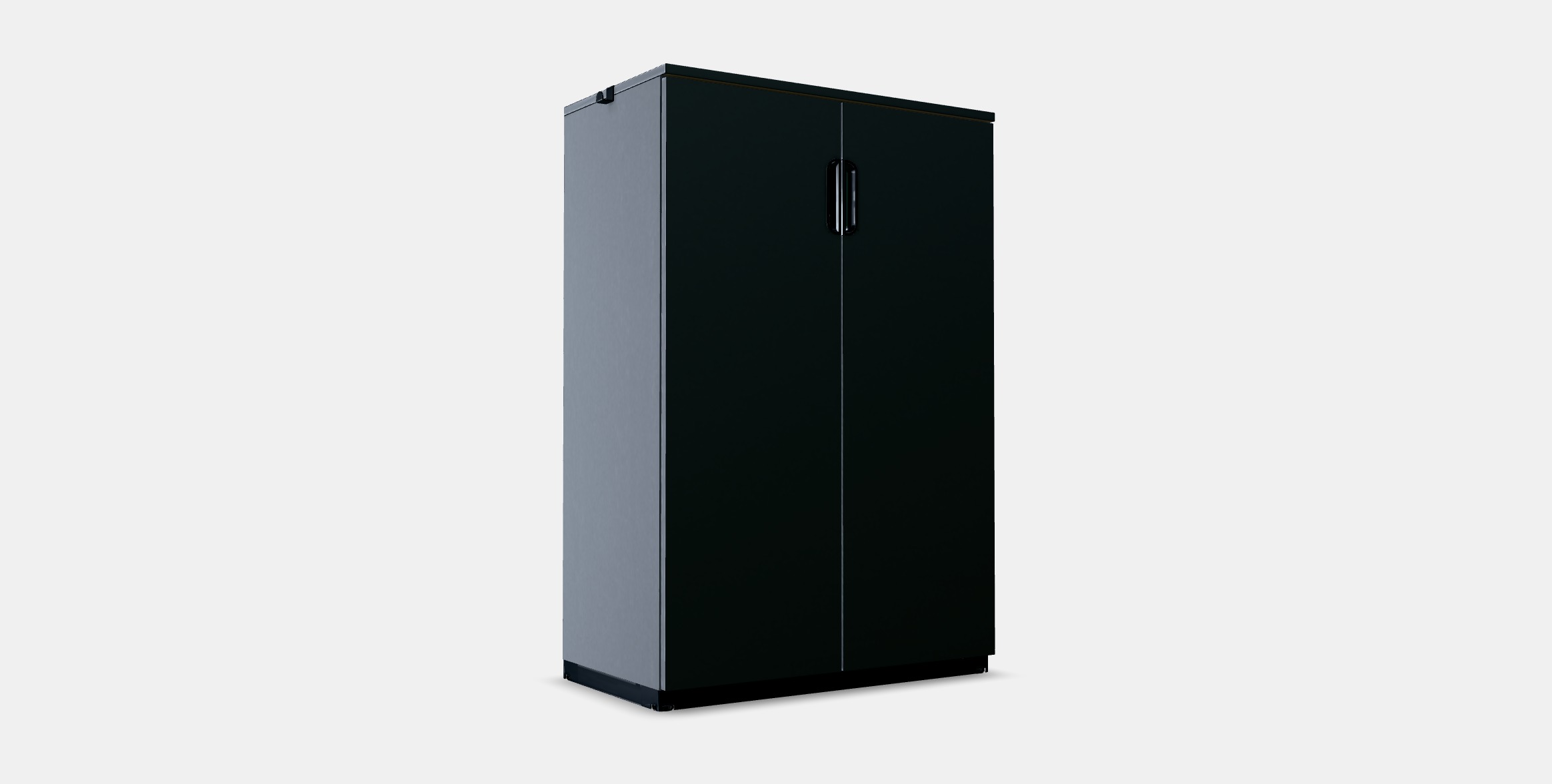 GALANT Cabinet with doors 2 Low-poly 3D model_4