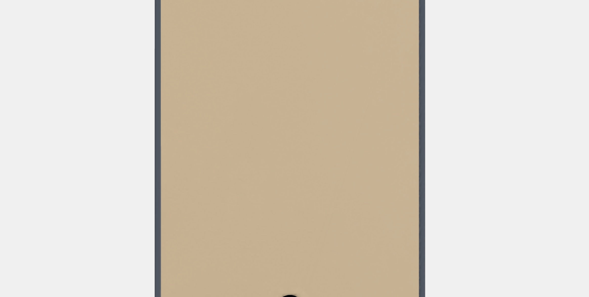 GALANT Cabinet with doors 2 Low-poly 3D model_15