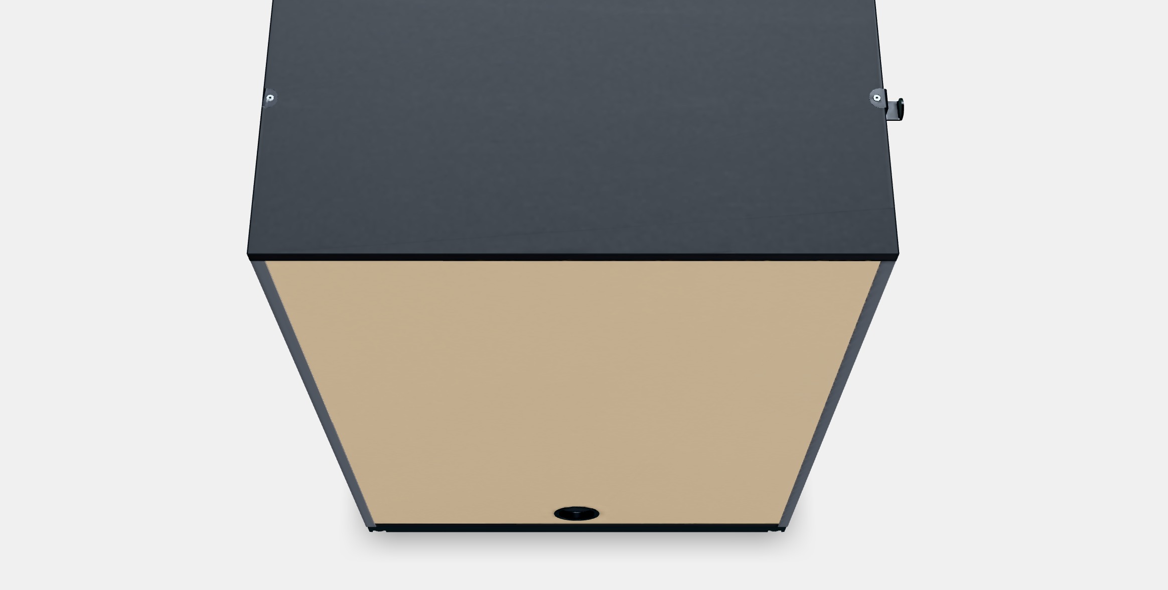 GALANT Cabinet with doors 2 Low-poly 3D model_3