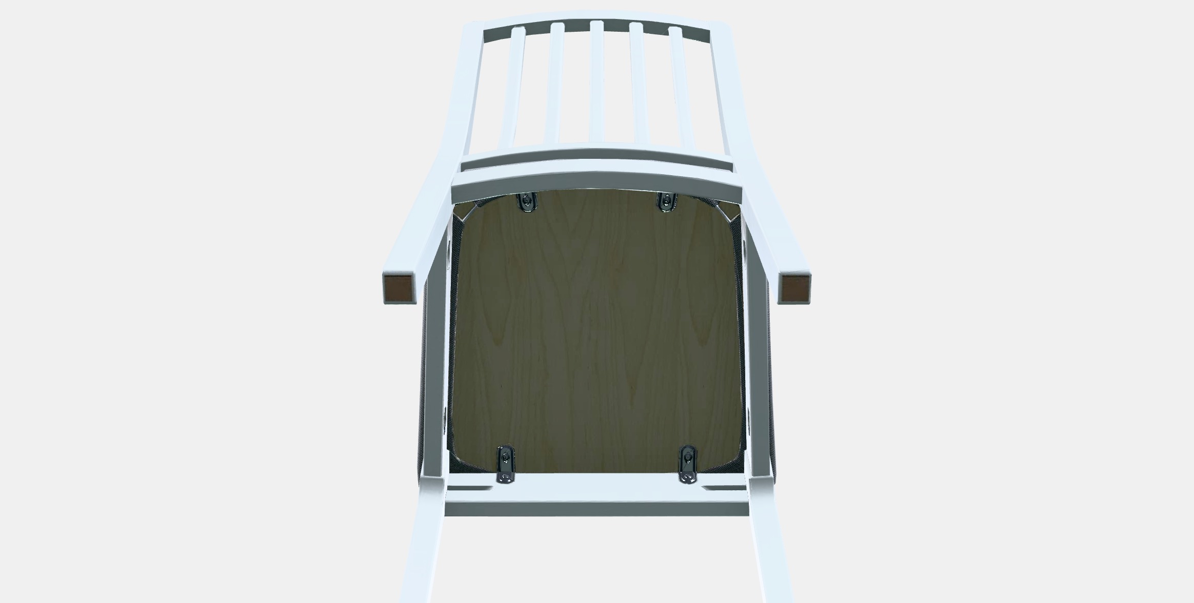 EKEDALEN Chair 3 Low-poly 3D model_8