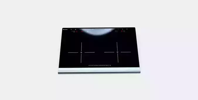 Siguro IC-K310B Smart Cook Pro Horizontal Low-poly 3D model