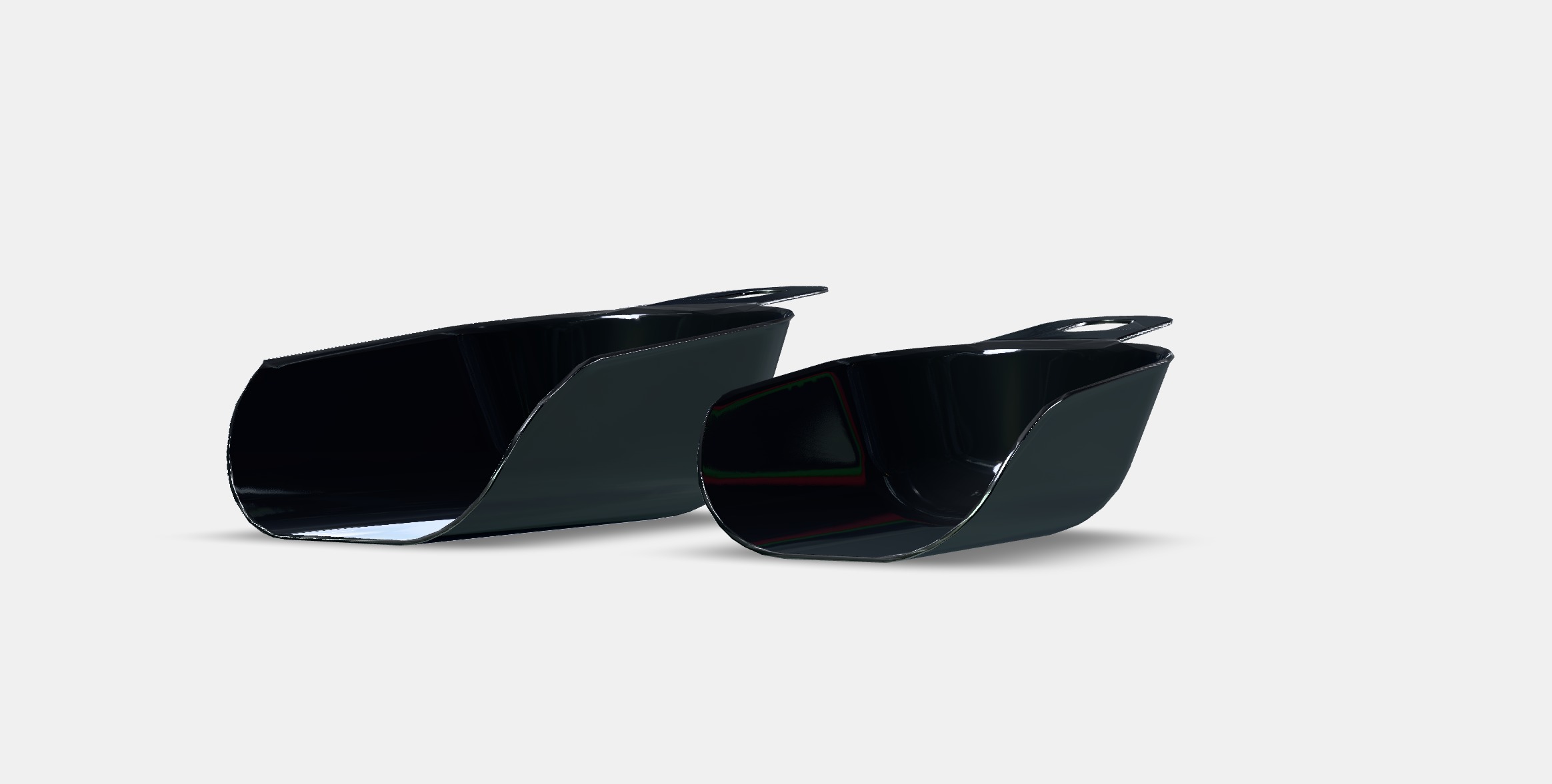 IKEA 365 Scoop set of 2 Low-poly 3D model_11