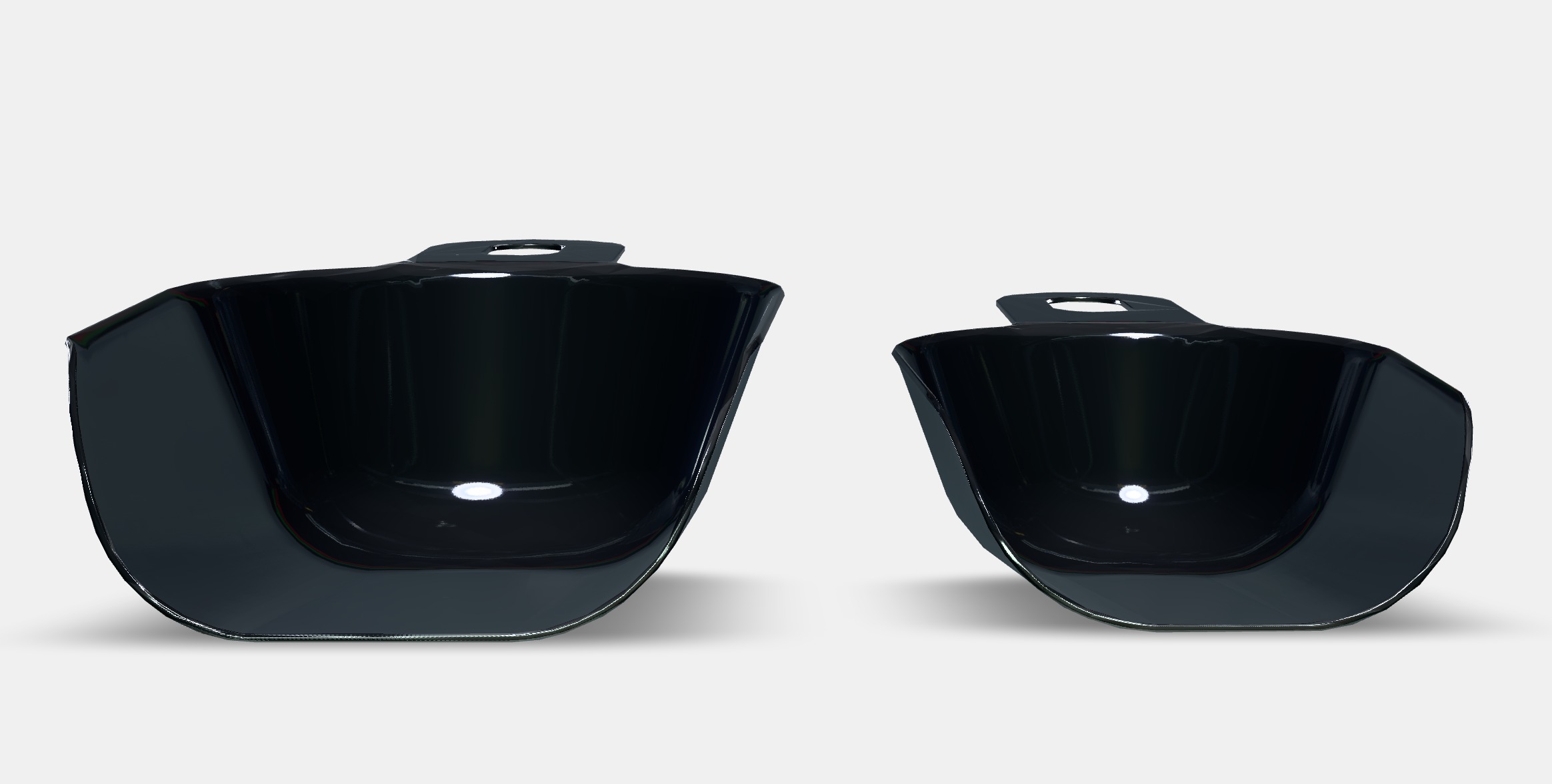 IKEA 365 Scoop set of 2 Low-poly 3D model_8