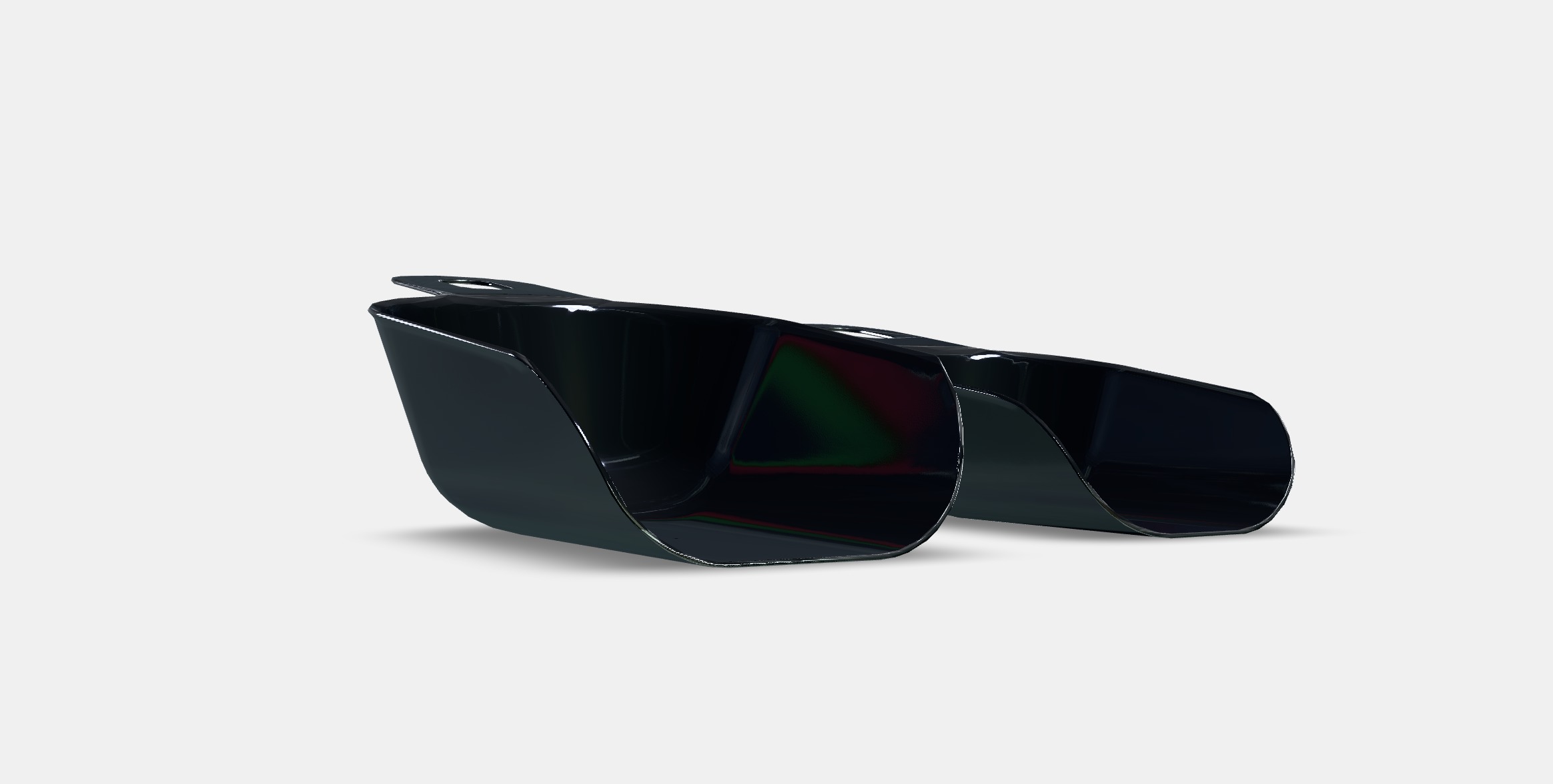 IKEA 365 Scoop set of 2 Low-poly 3D model_7