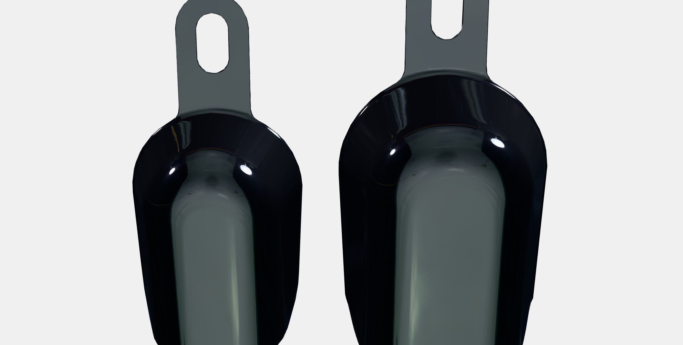 IKEA 365 Scoop set of 2 Low-poly 3D model_6