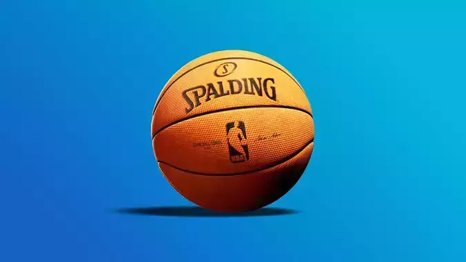 Spalding Basketball 3D Model