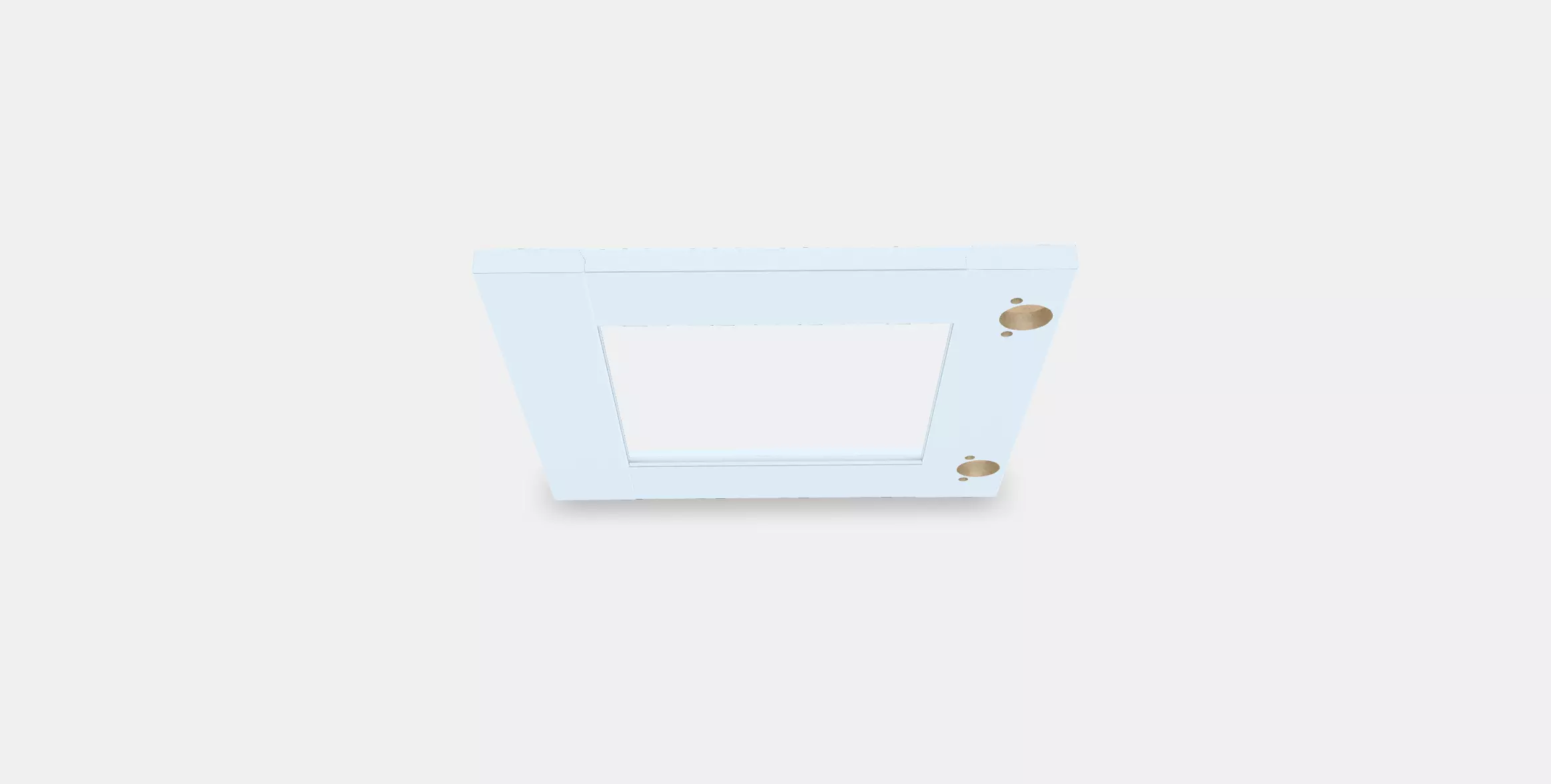 ENKOPING Glass door Low-poly 3D model_0