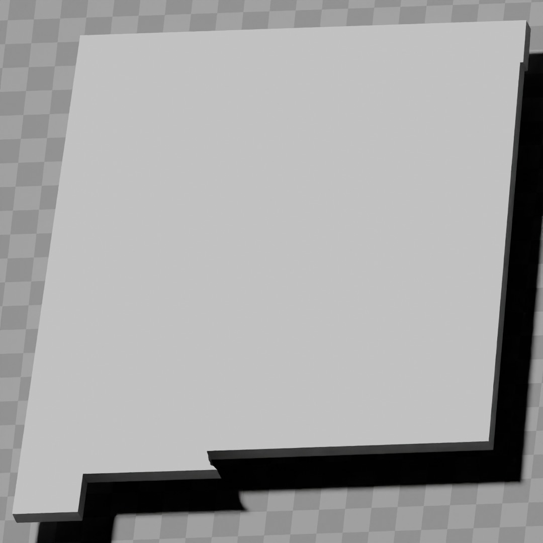 New Mexico USA relief maps collection 3D print model_3
