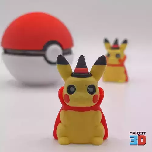 3D Printable PikaWizard STL Model 3D print model