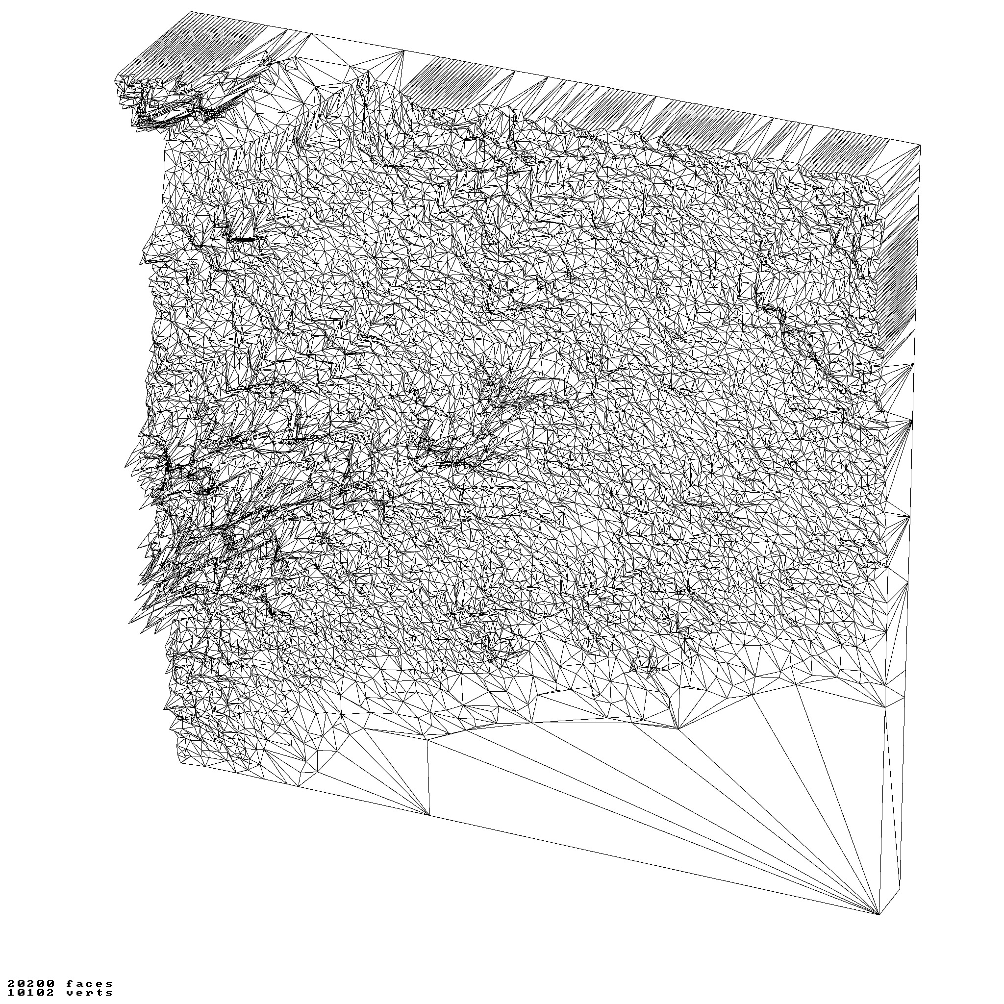 Maine USA relief map collection 3D print model_8