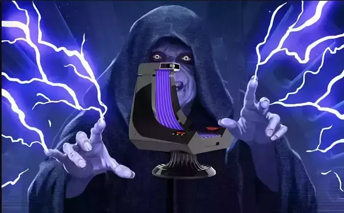 Throne emperor palpatine 3D print model