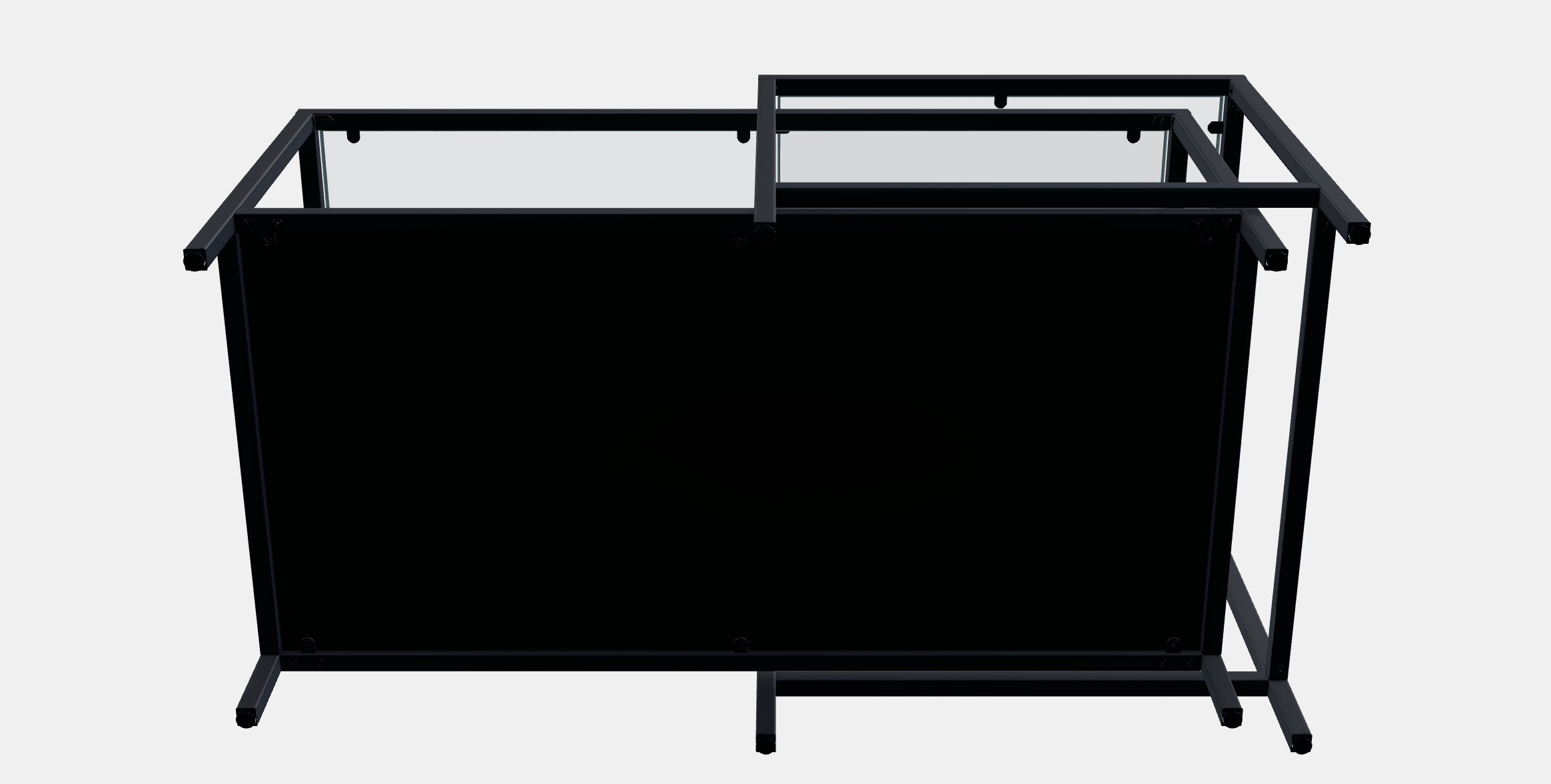 VITTSJO Nesting tables 2 pieces Low-poly 3D model_8