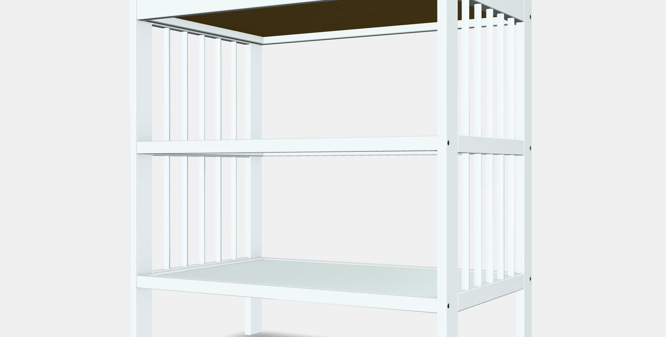 GULLIVER Changing table Low-poly 3D model_6