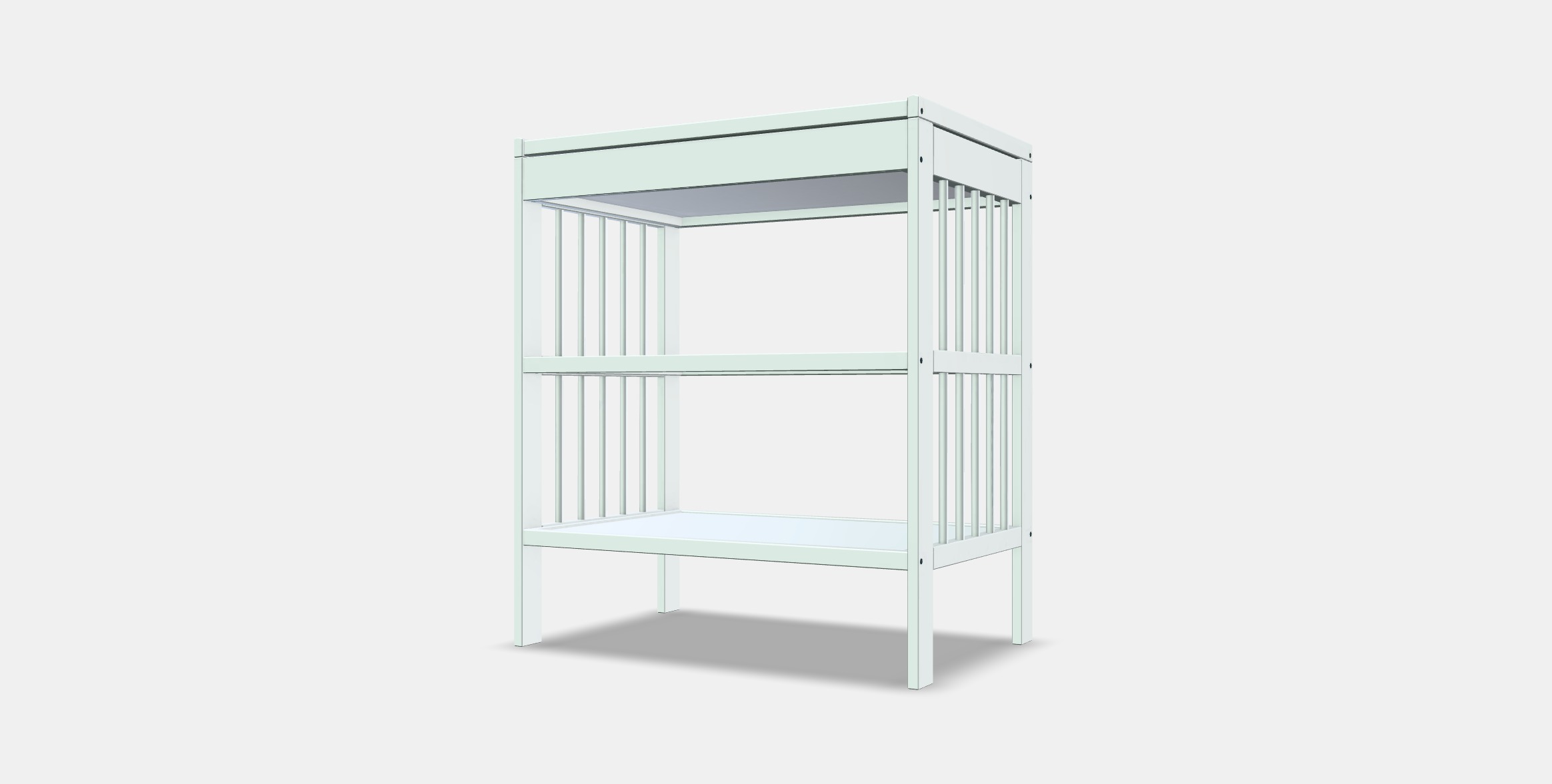 GULLIVER Changing table Low-poly 3D model_12