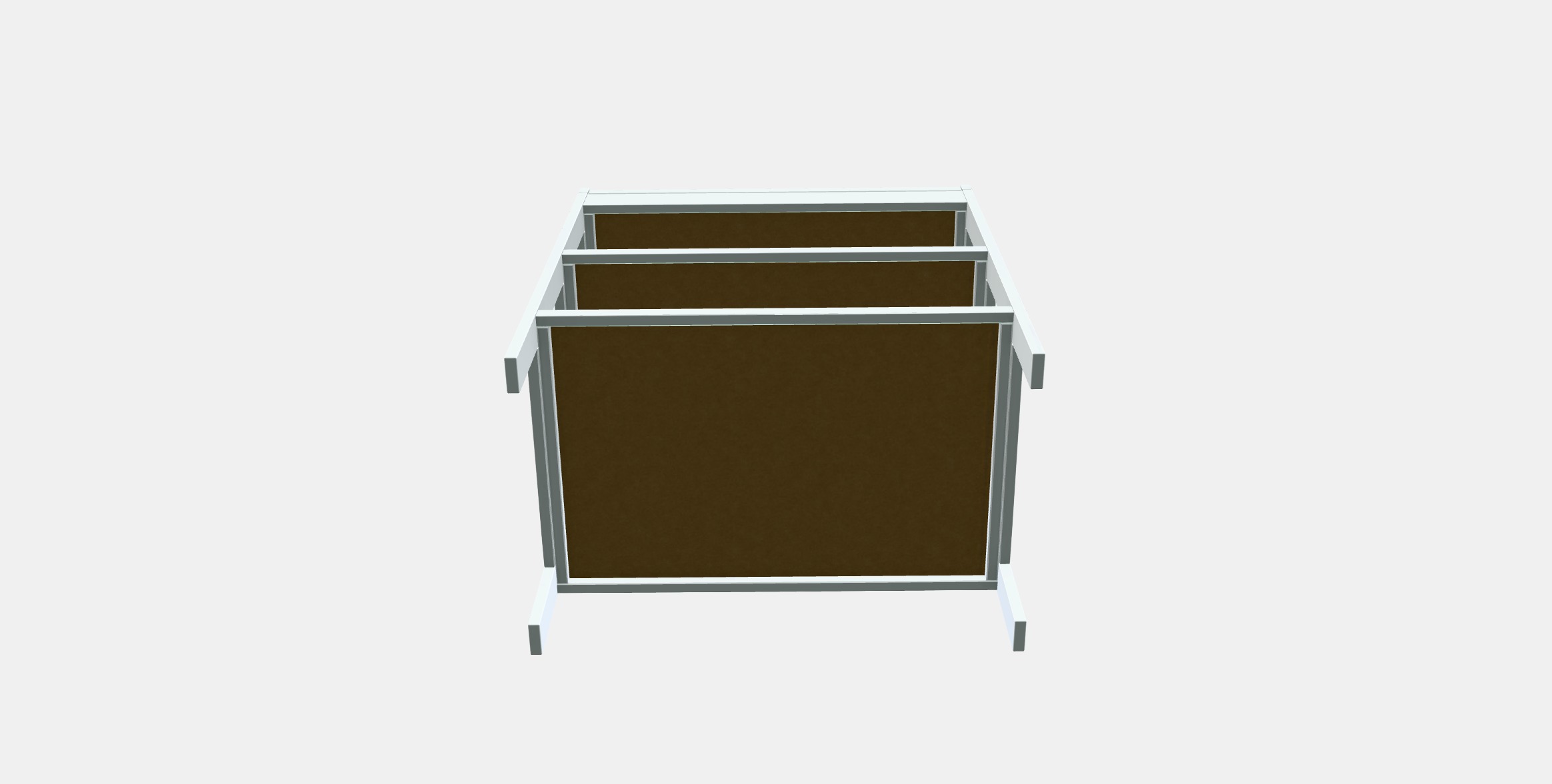 GULLIVER Changing table Low-poly 3D model_7