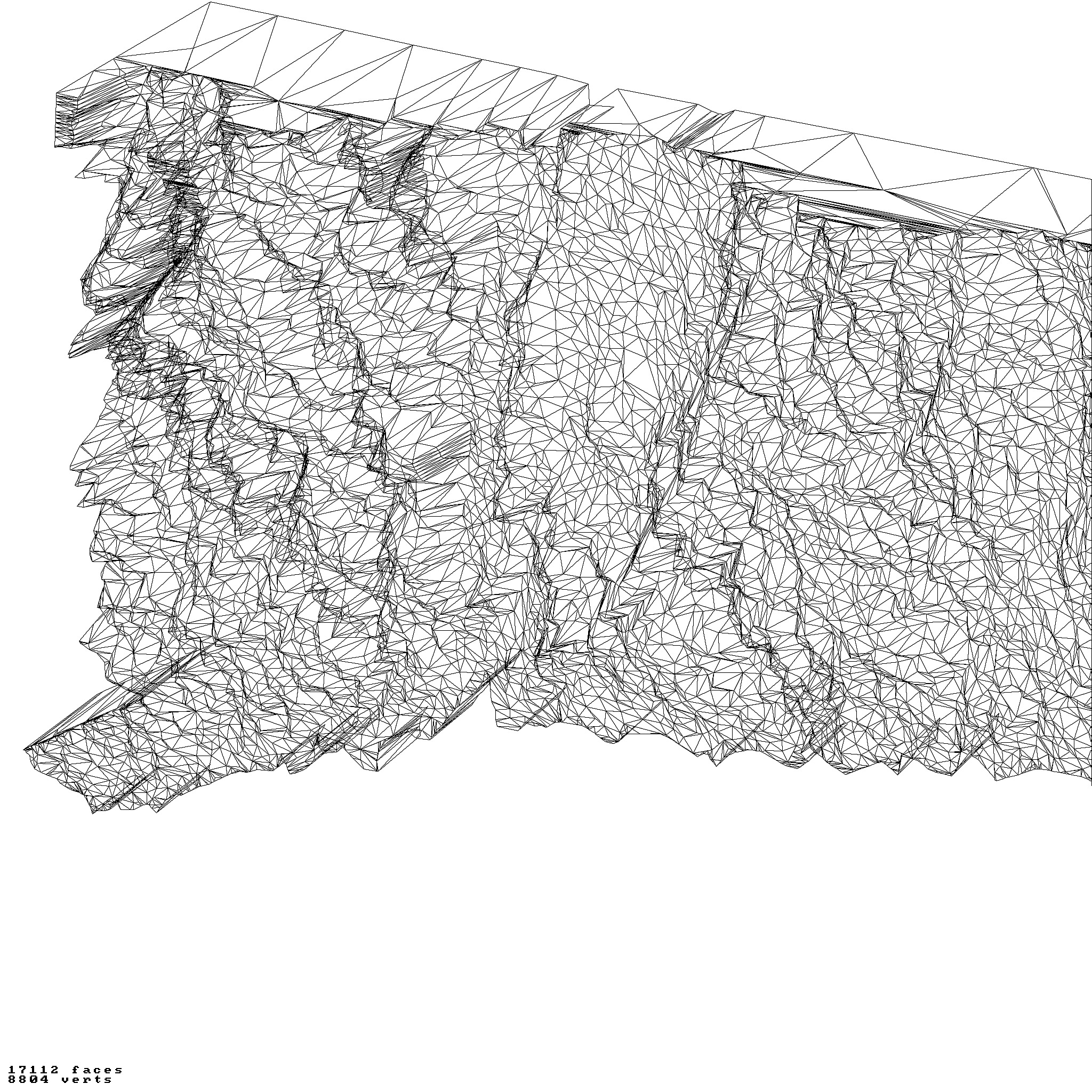 Connecticut USA exaggerated relief map collection Low-poly 3D model_11