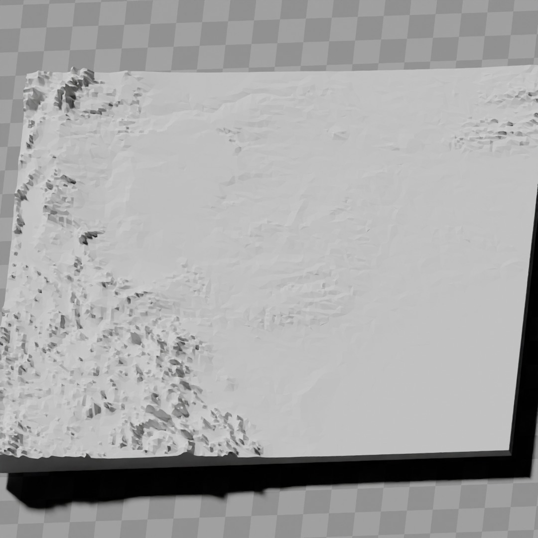 Texas USA Geography collection 3D print model_5