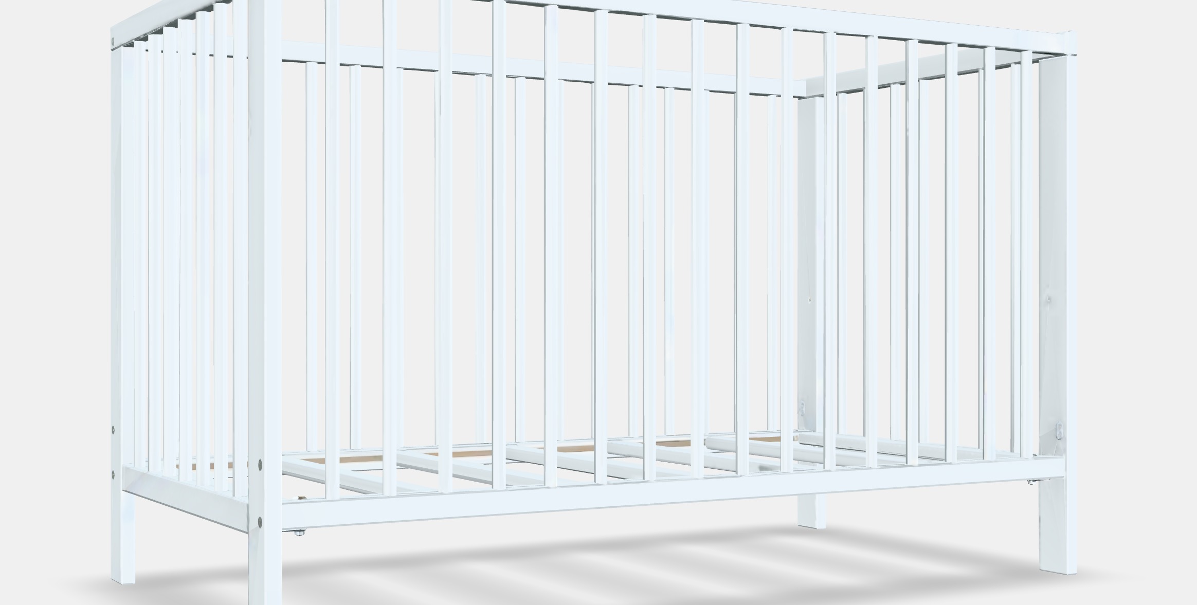 GULLIVER Crib Low-poly 3D model_2