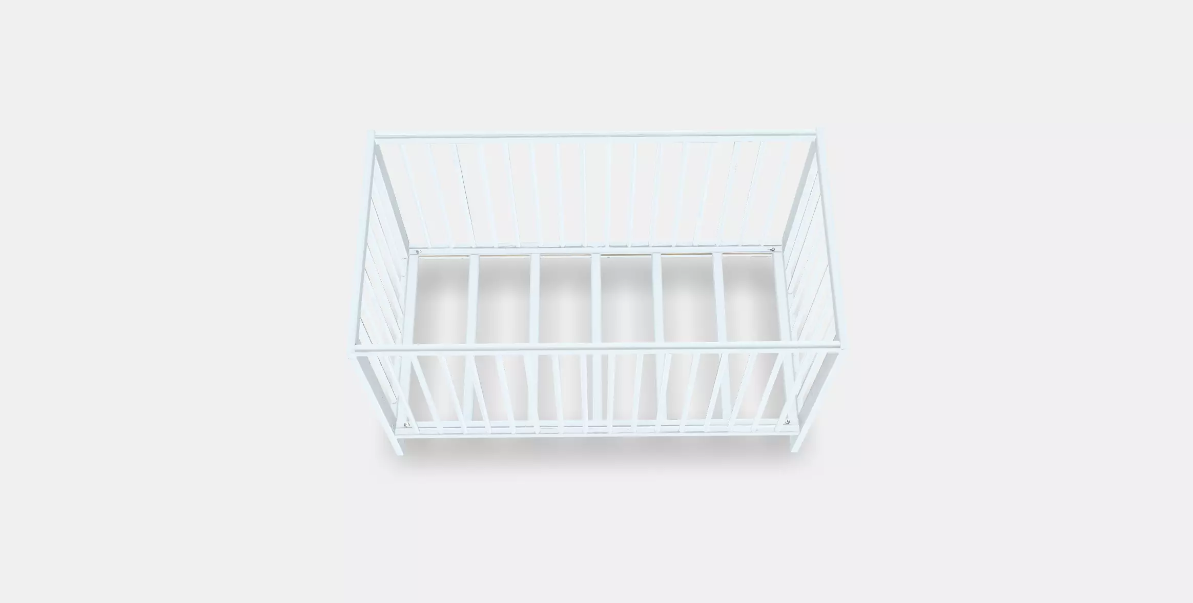 GULLIVER Crib Low-poly 3D model_0