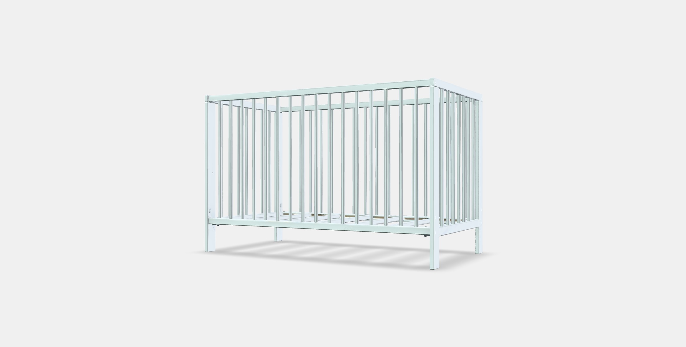 GULLIVER Crib Low-poly 3D model_12