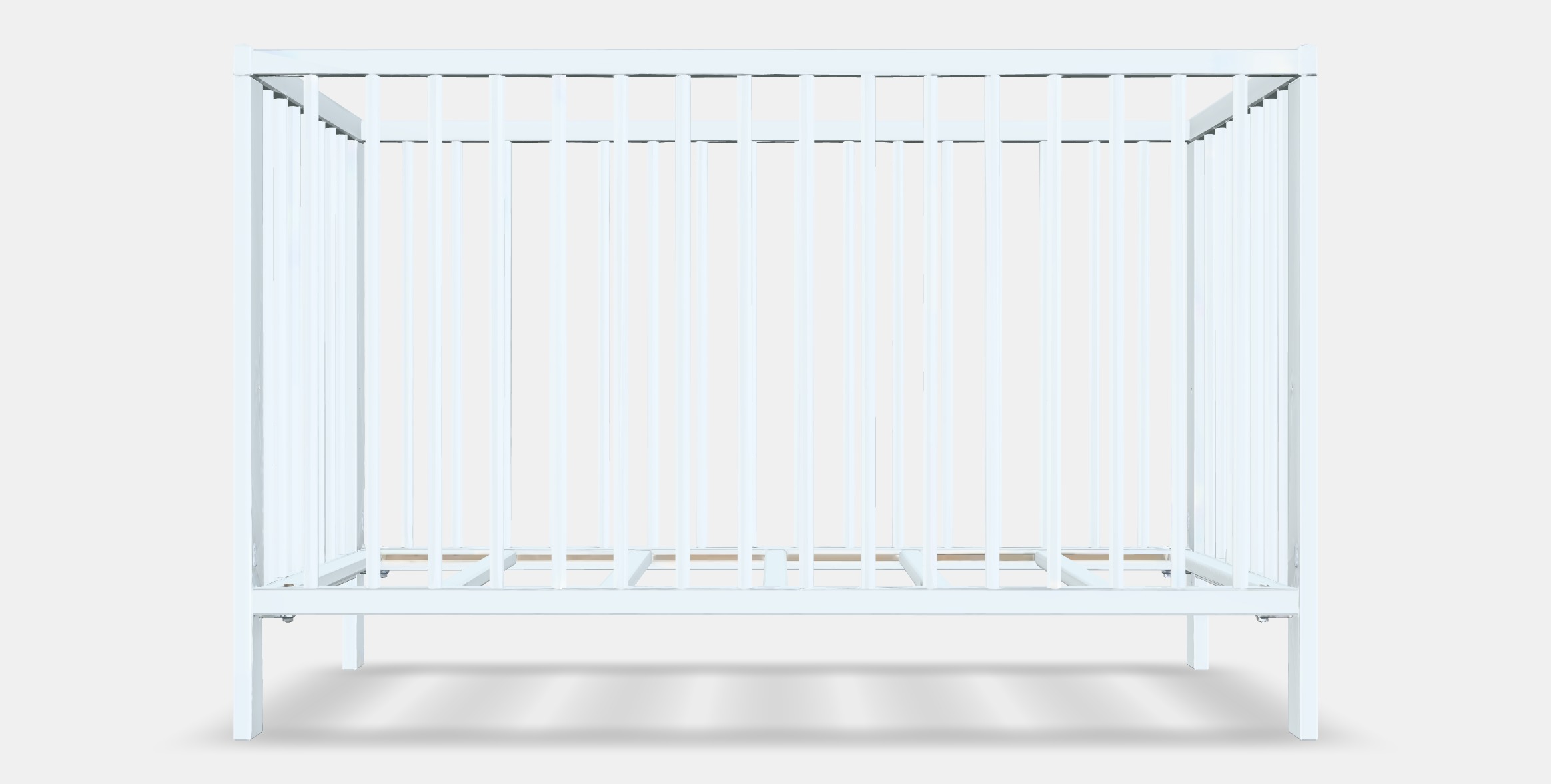 GULLIVER Crib Low-poly 3D model_15