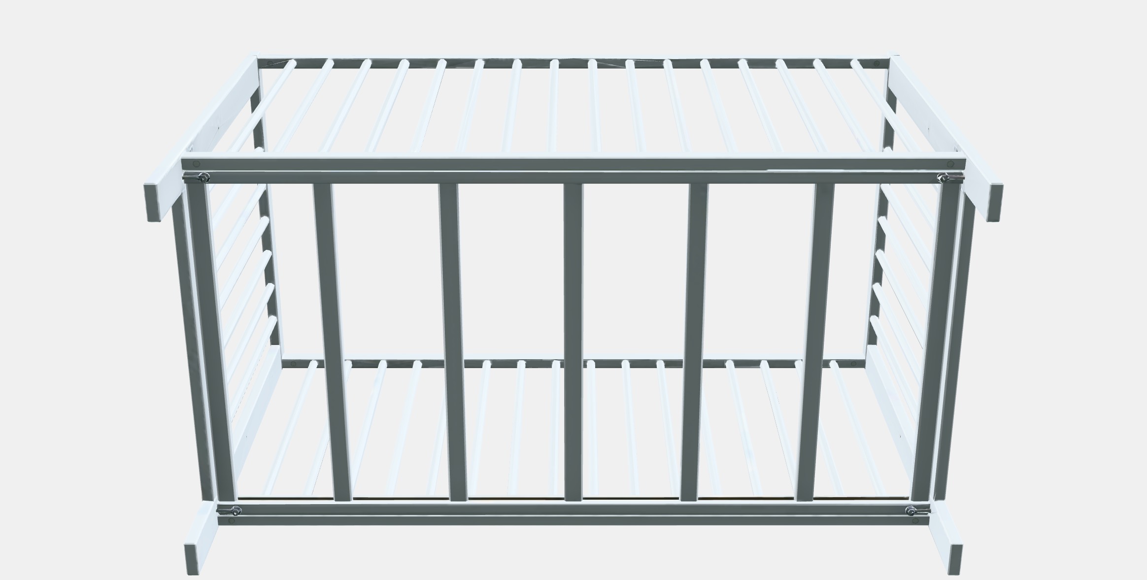 GULLIVER Crib Low-poly 3D model_7