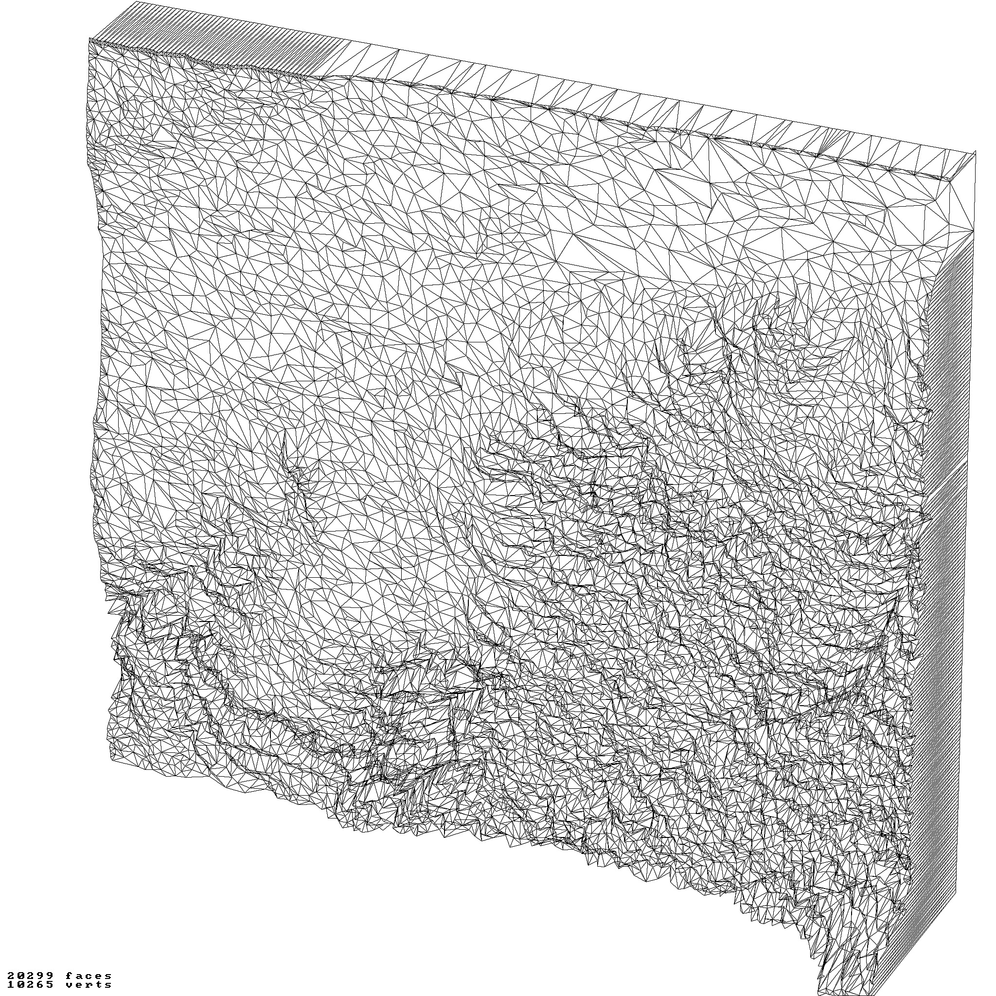 Ohio USA raised relief maps  3D print model_8