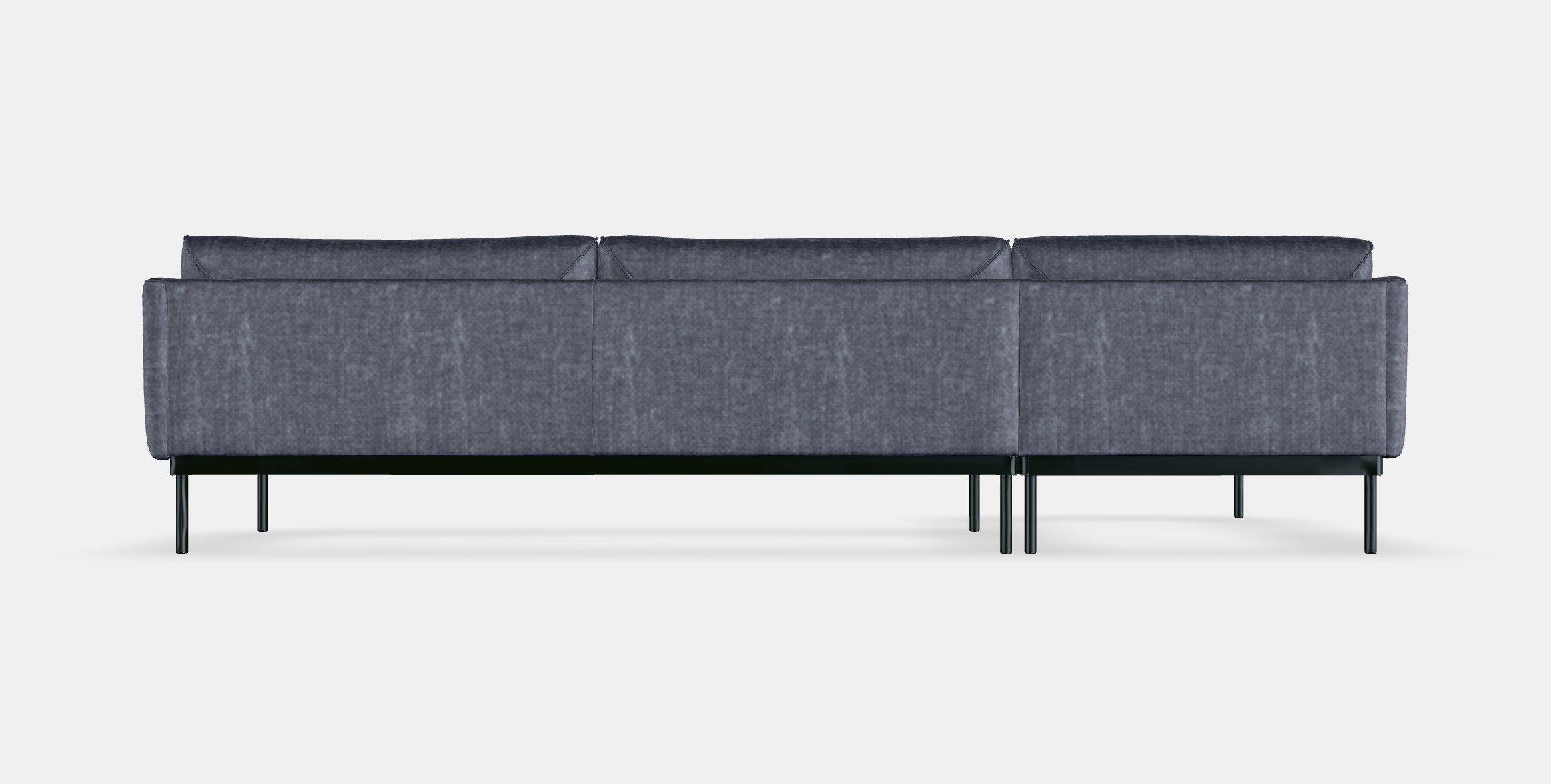 APPLARYD 4-seater sofa  chaise longue Low-poly 3D model_16