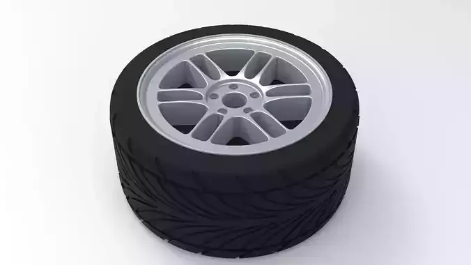 ENKEI RPF1 heel storage box 3D print model