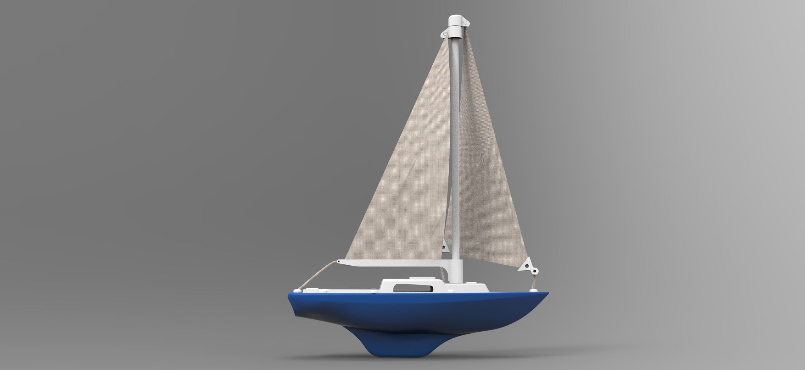 Sailboat 3D print model_5