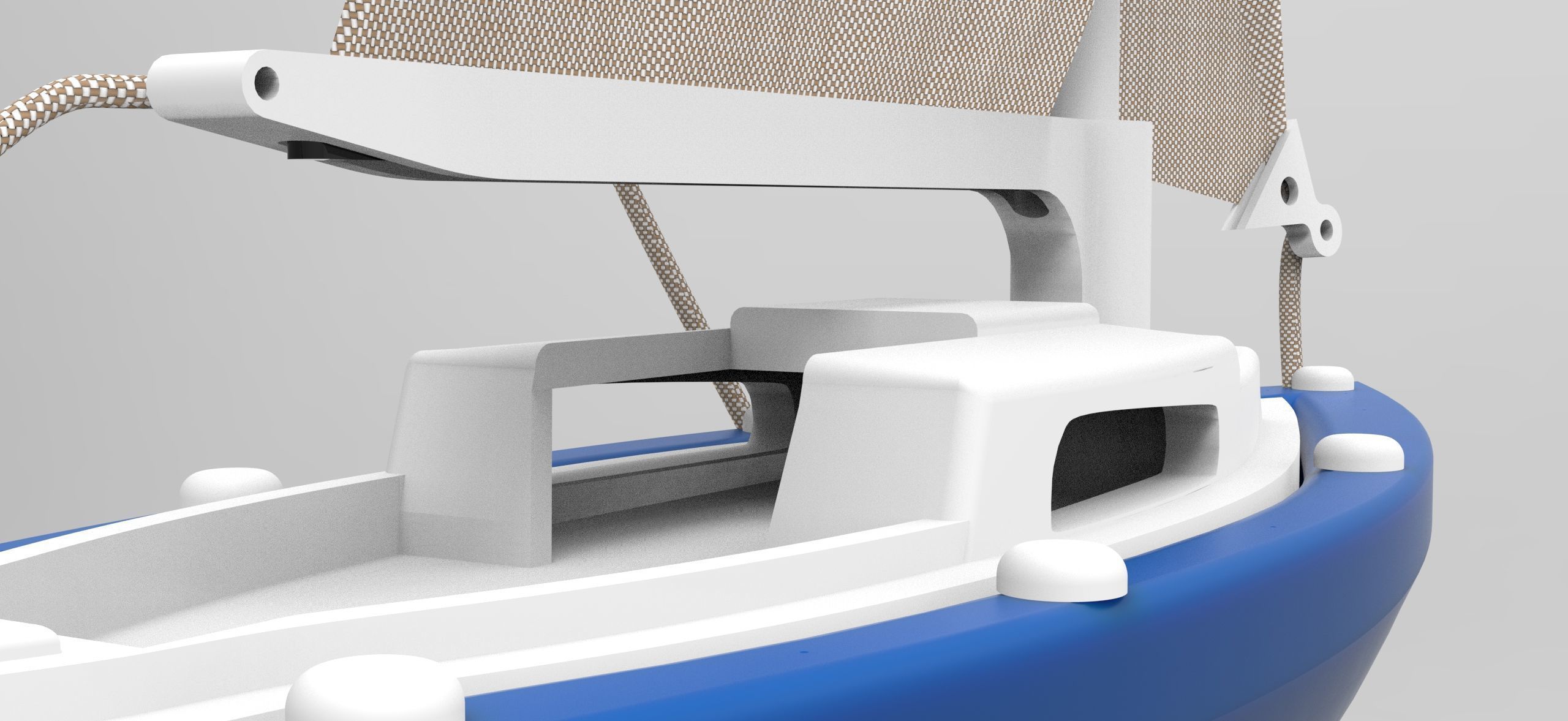 Sailboat 3D print model_4