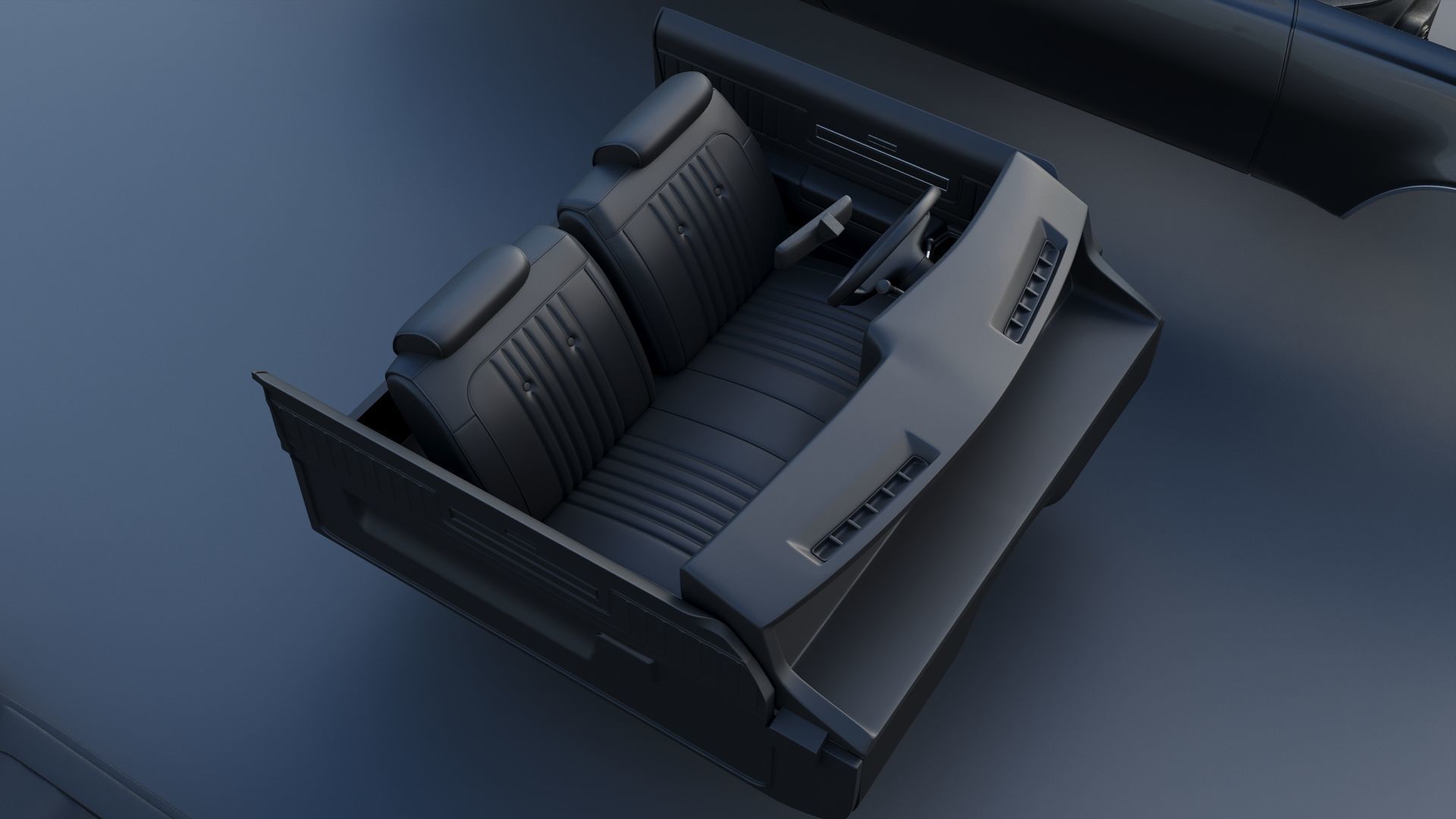 Chevrolet El Camino 1973 3D print model_31