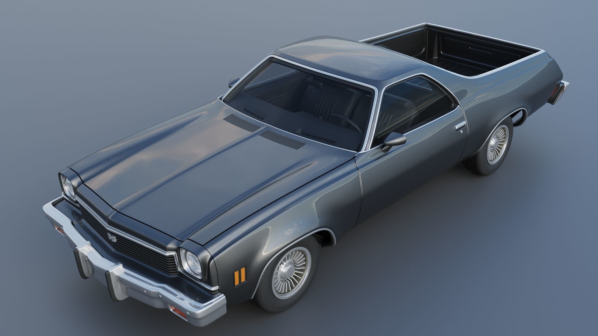 Chevrolet El Camino 1973 3D print model_14