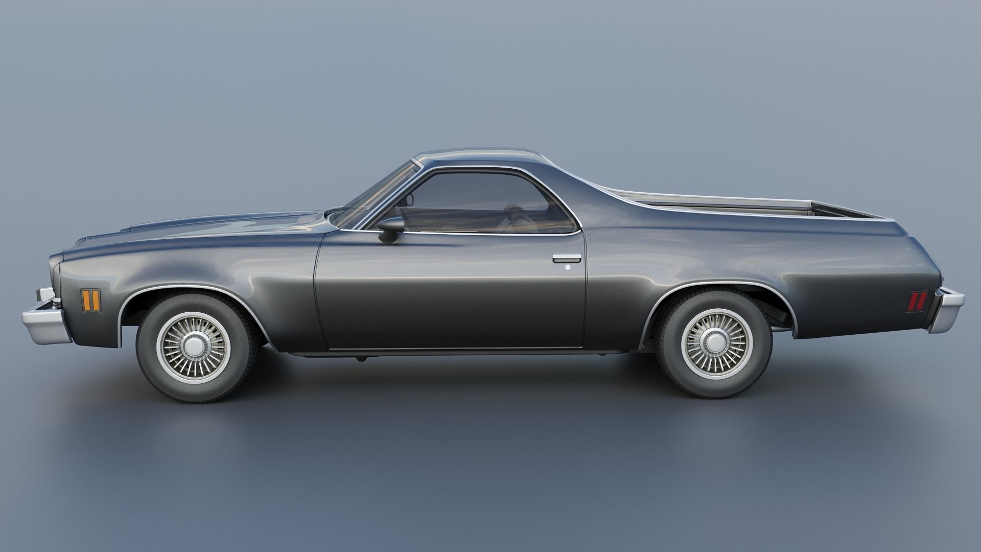 Chevrolet El Camino 1973 3D print model_5