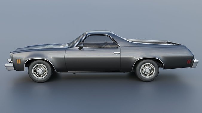 Chevrolet El Camino 1973 3D print model 6