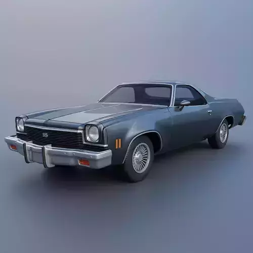 Chevrolet El Camino 1973 3D print model
