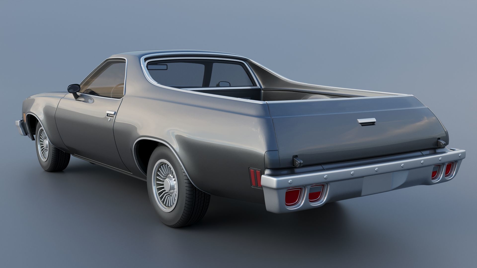 Chevrolet El Camino 1973 3D print model_6
