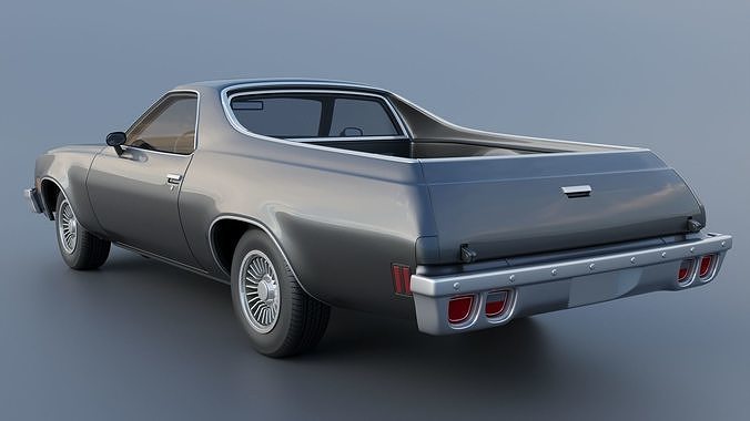 Chevrolet El Camino 1973 3D print model 7