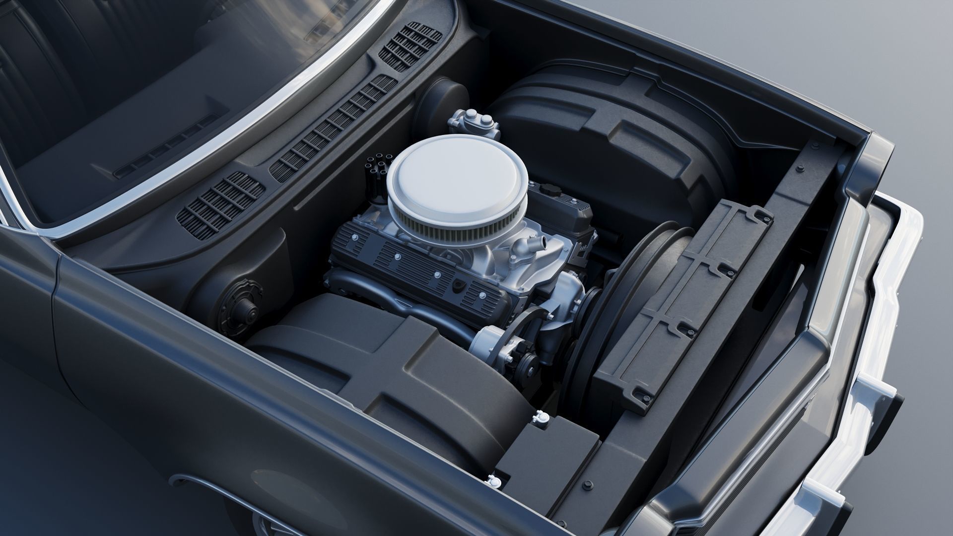 Chevrolet El Camino 1973 3D print model_23