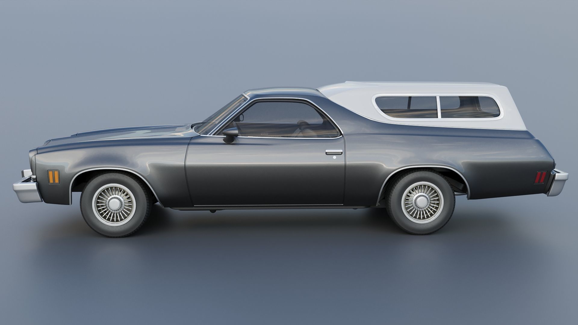 Chevrolet El Camino 1973 3D print model_15