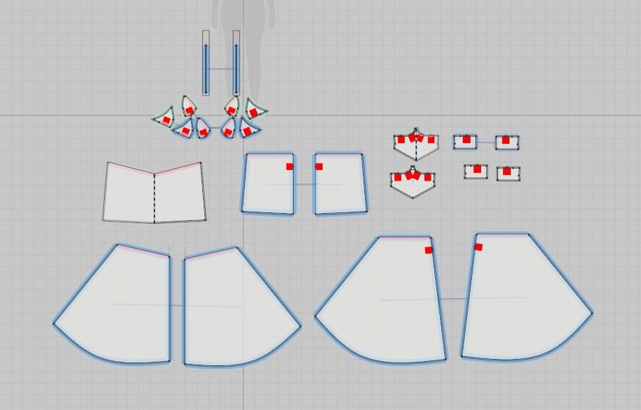 61 strap dress pattern 3D print model_6