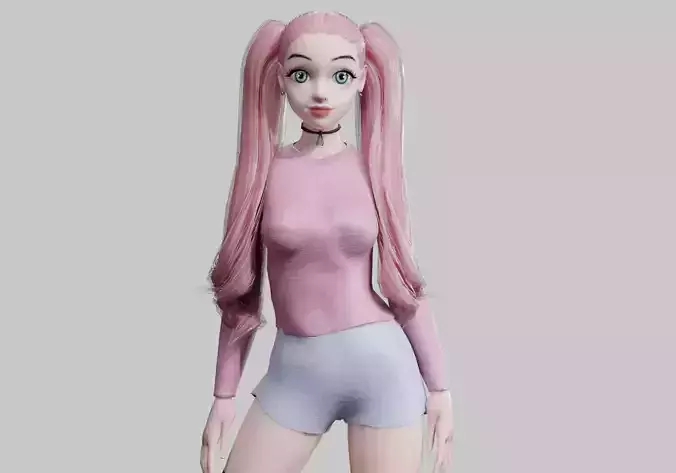 Young cute Woman V23758 