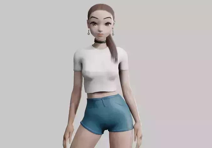 Pretty teen Woman V15584 