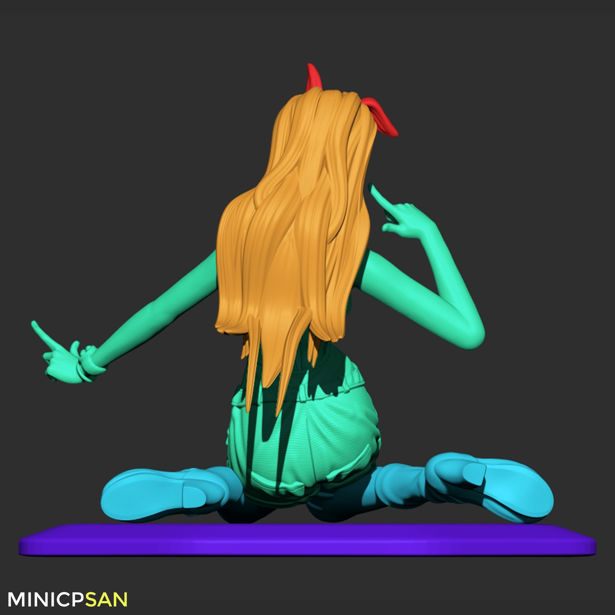 Nami Stampede Outfit 03 - One Piece Anime Figure 3D print model 3D print model_21