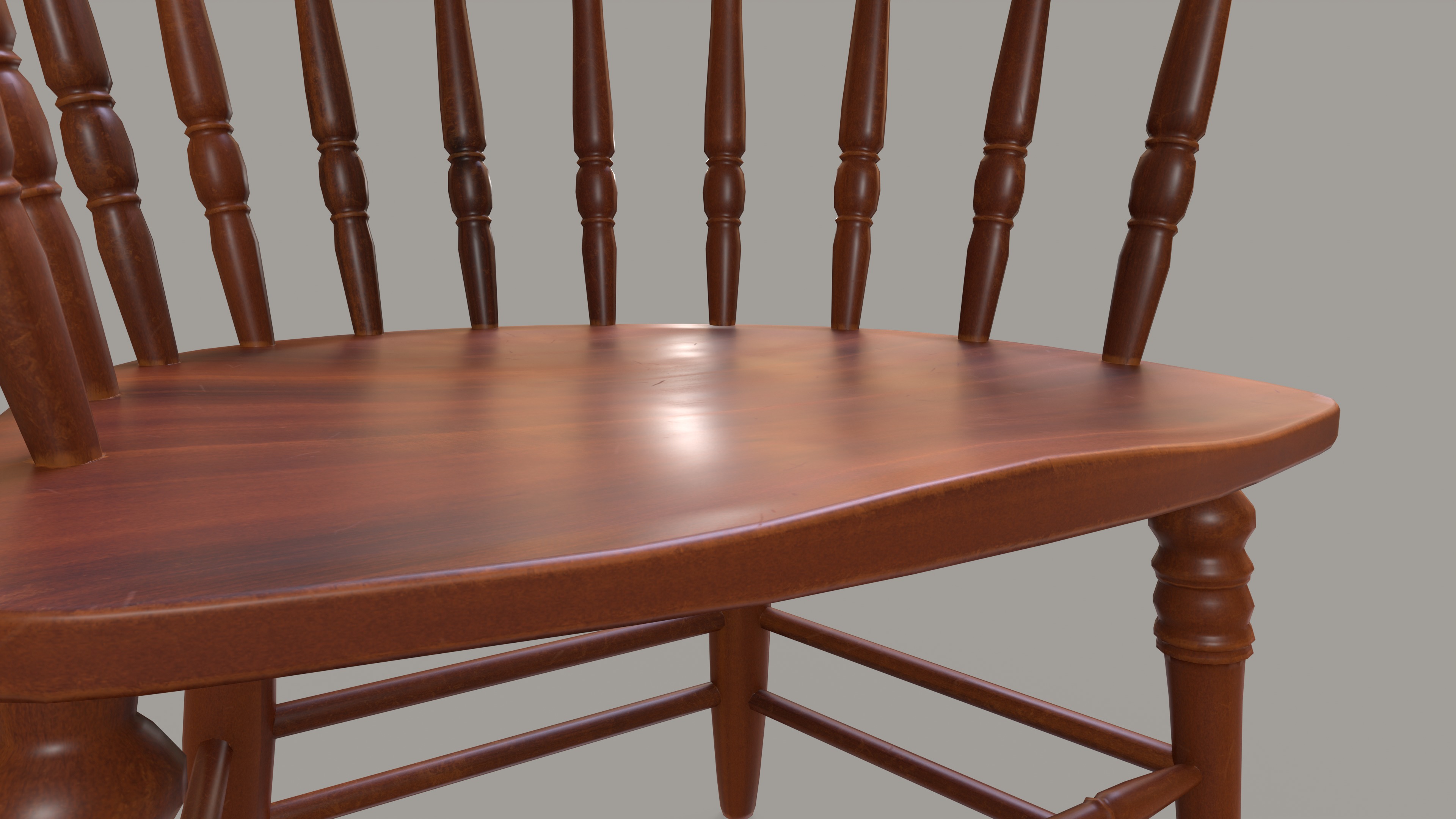Captains Chair 3D model_1