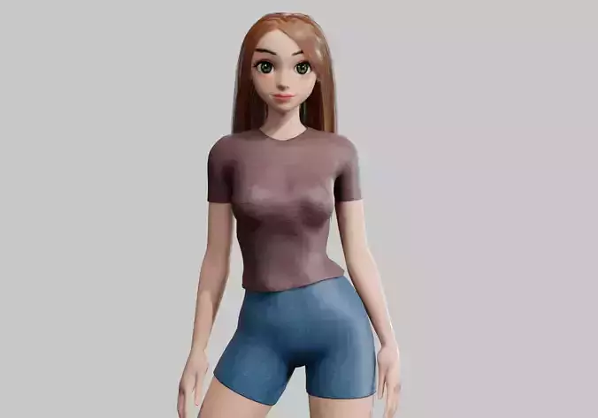 Beautiful cute Woman V23297 