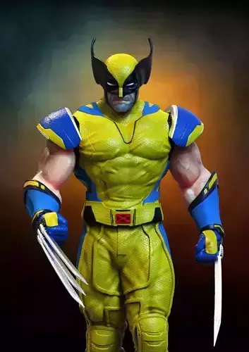 Wolverine 3D print model