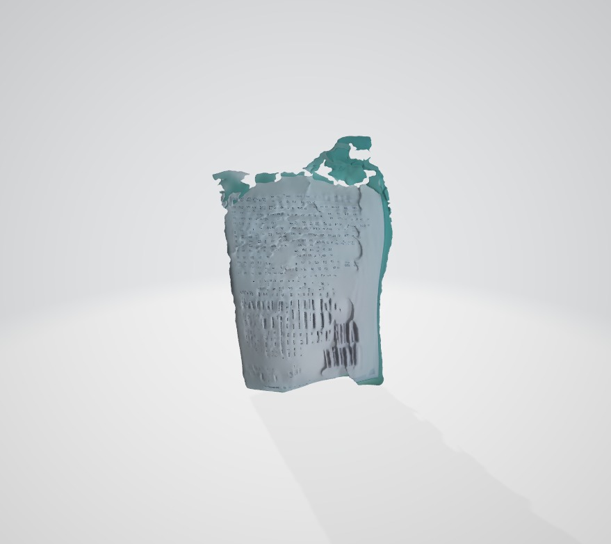 Tattered Animal Feed Bag LowPoly 3D Model Low-poly 3D model_1