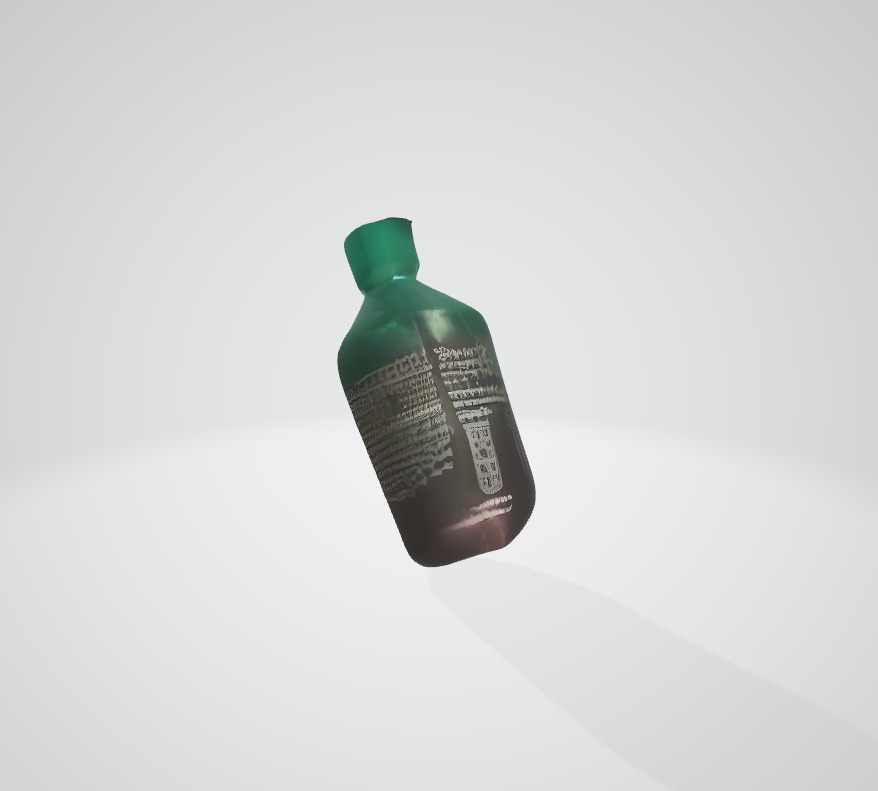 Low Poly Poison Toxic Flask Low-poly 3D model_2