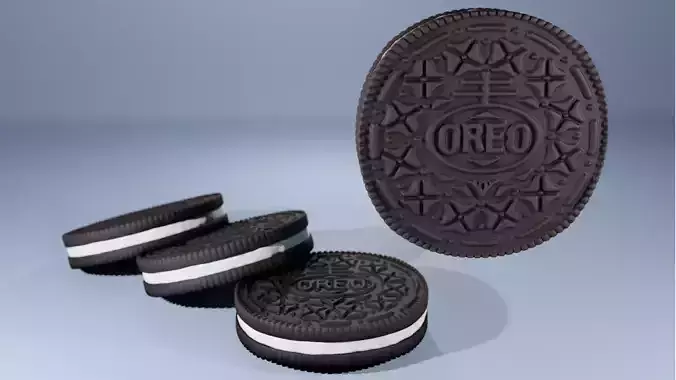 Oreo Cookies 3D model